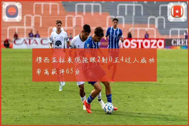 穆西亚拉表现抢眼2射0正4过人成功率高获评65分